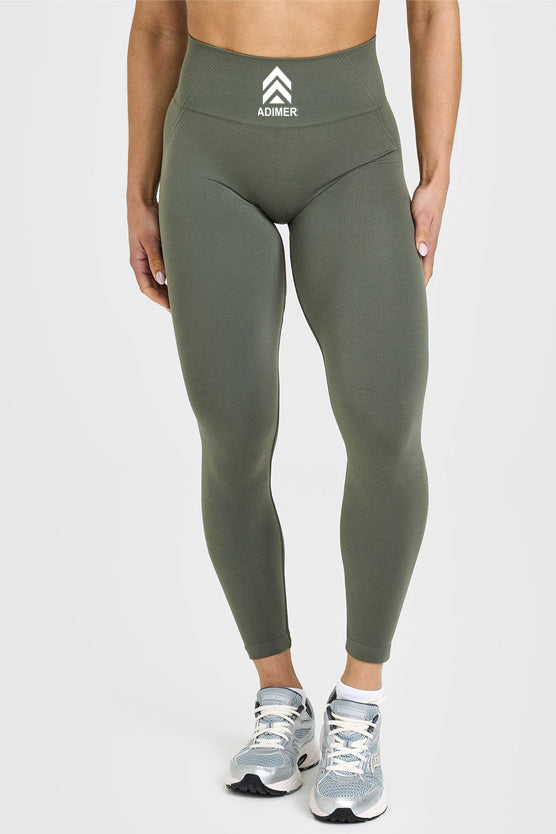 Beyond Movement Effortless Seamless Legging Dark Khaki