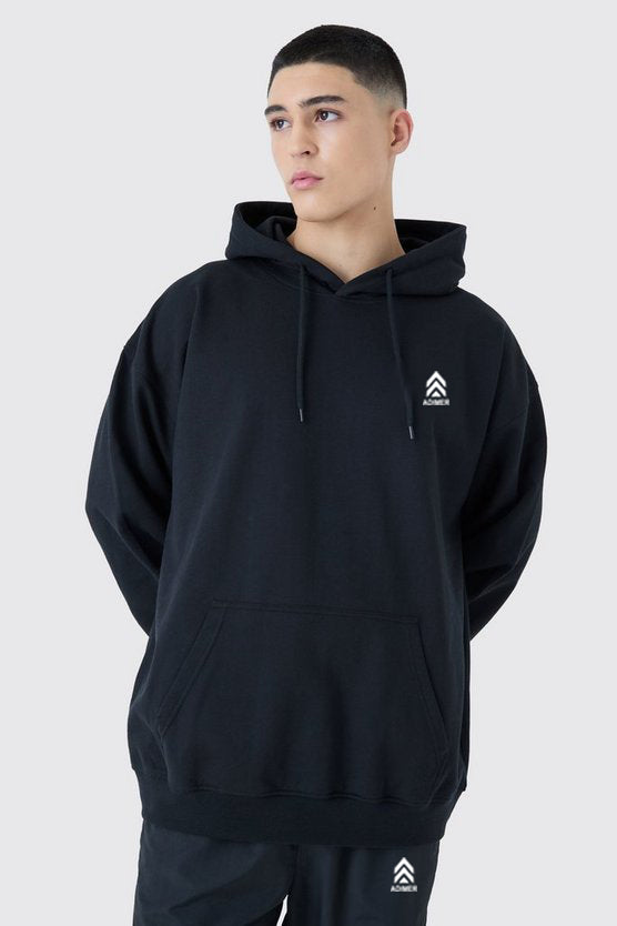 Black Oversized Pokemon Gengar License Hoodie